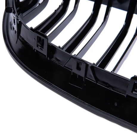 Grilles de calandre noires brillantes type Motorsport BMW Série 5 E60 (2003-2010)