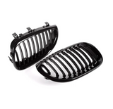 Grilles de calandre noires brillantes type Motorsport BMW Série 5 E60 (2003-2010)