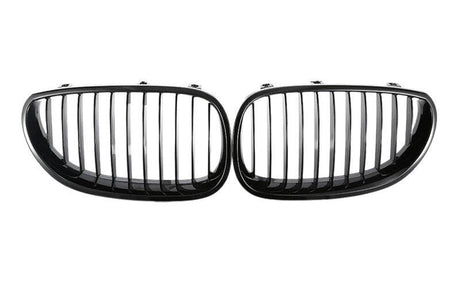Grilles de calandre noires brillantes type Motorsport BMW Série 5 E60 (2003-2010)