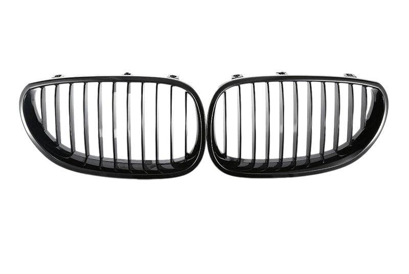 Grilles de calandre noires brillantes type Motorsport BMW Série 5 E60 (2003-2010)