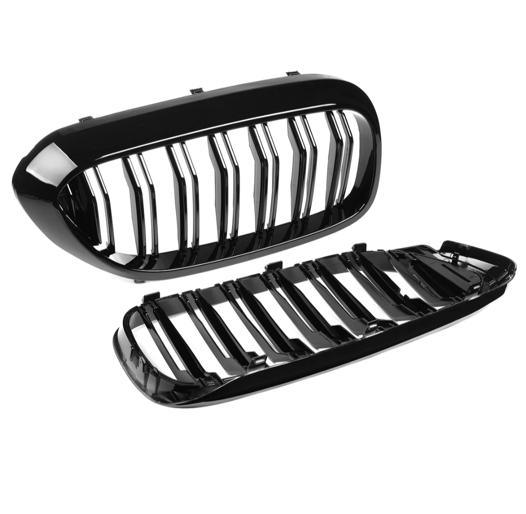 Grilles de calandre noires type M Performance pour BMW Série 5 G30 (2017 - 2025)