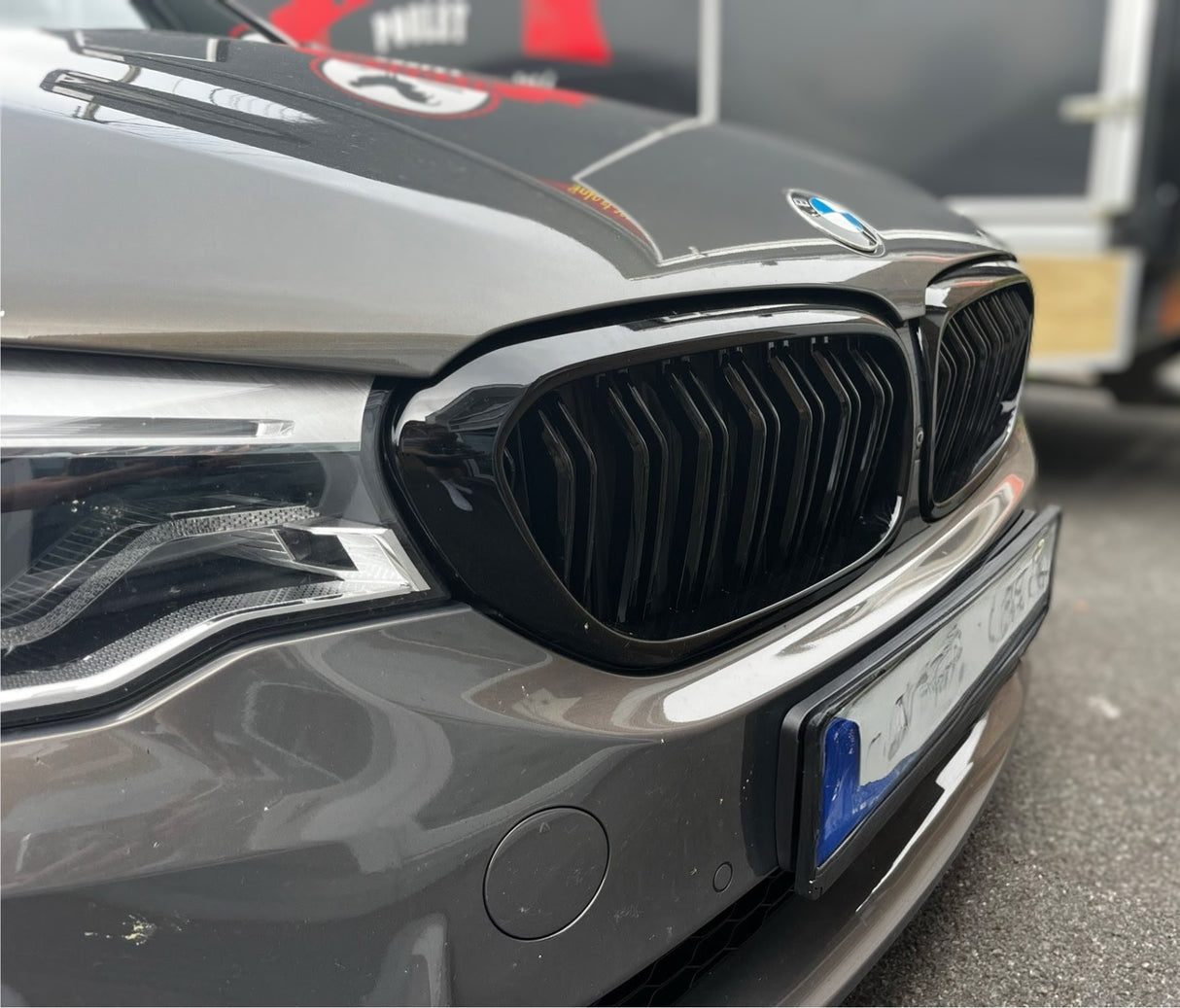 Grilles de calandre noires type M Performance pour BMW Série 5 G30 (2017 - 2025)