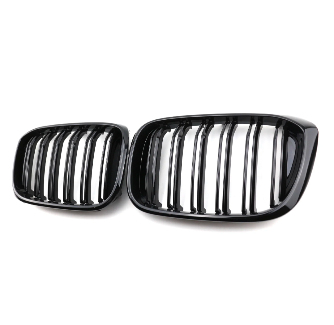 Grilles de calandre noires type M Performance pour BMW X4 G02 (2018 - Aujourd'hui)