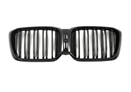 Après restylage (à partir de 2021) Grilles de calandre noires type M Performance pour BMW X4 G02 (2018-Aujourd'hui) BMW X4 G02 - Grilles de calandre noires type M Performance (2018 à 2021)
