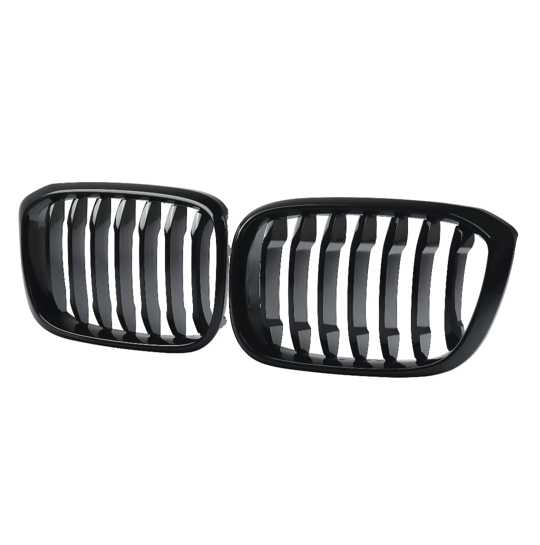 Grilles de calandre noires type M Performance pour BMW X4 G02 (2018 - Aujourd'hui)