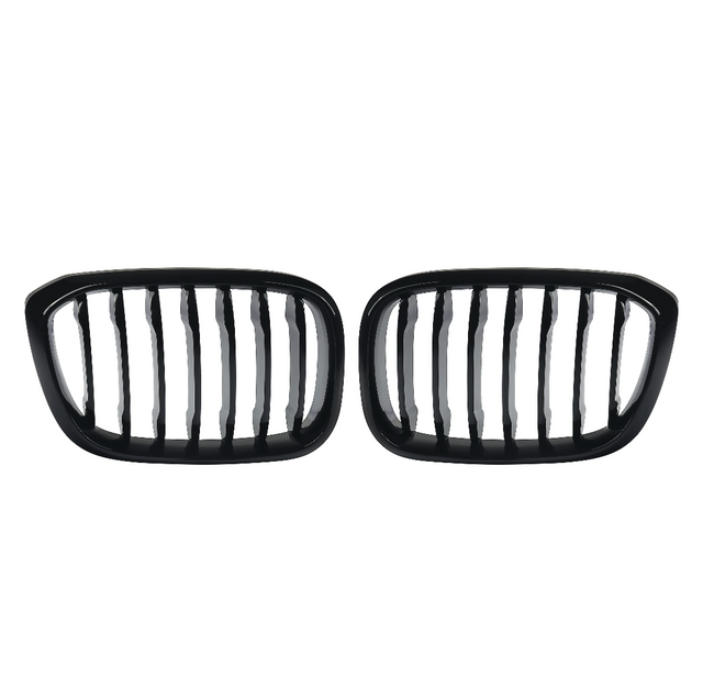 Grilles de calandre noires type M Performance pour BMW X4 G02 (2018 - Aujourd'hui)