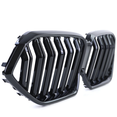 Grilles de calandre noires type M Performance pour BMW X6 G06 (2018 - 2025)