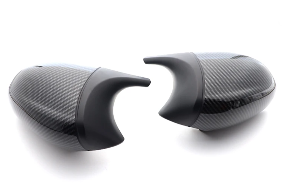 Coques de rétroviseurs type M3 look carbone pour BMW Série 3 E90 et E92 (2006 - 2012)