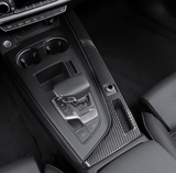 Insert console centrale carbone pour Audi A5 B9 (2017 - 2021)