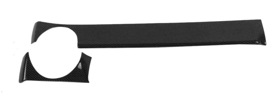 Inserts intérieurs de Portes Tableau de Bord Console Centrale Look Carbone pour Mercedes Classe A W177 et CLA C118 (2018 à 2023)