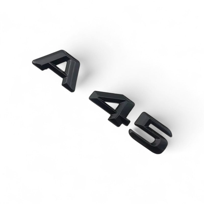 Logos Noirs Badges de coffre Mercedes A45 A35 A45s A35s AMG Classe A W176 W177