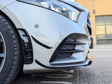 Lame avant et flaps pack A45s AMG Aero pour Mercedes Classe A W177 (2018 - 2025)