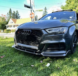 Lame avant splitter pare-choc pour Audi A3 8V (2012 à 2020)