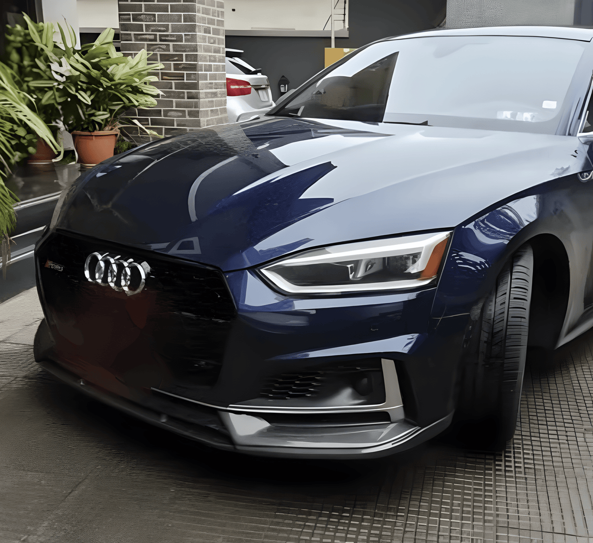 Lame avant splitter pare-choc pour Audi A5 S5 B9 (2016 à 2029)