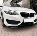 Lame avant splitter pare-choc pour BMW Série 2 F22 M2 F87 (2013 à 2021)