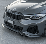 Lame avant splitter pare-choc pour BMW Série 3 G20 (2019 à 2024)