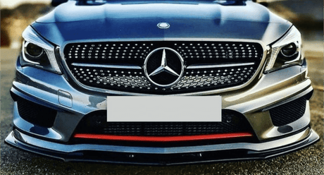 Mercedes CLA C117 avec pack AMG Lame avant splitter pour Mercedes CLA C117 (2012 à 2016)