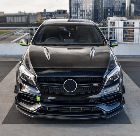 Lame avant splitter pare-choc pour Mercedes Classe A W176 (2012 à 2018)