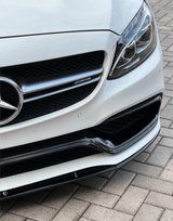Lame avant splitter pare-choc pour Mercedes Classe C 63 AMG W205 C205 (2015 à 2022)