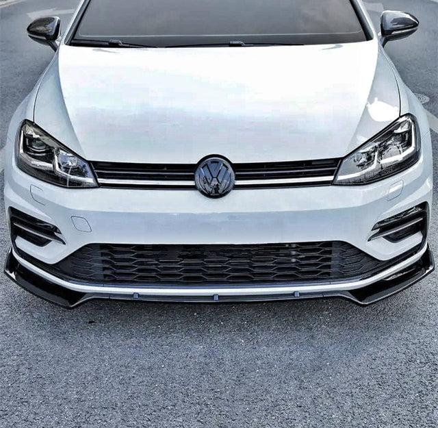 Lame avant splitter pare-choc pour VW GOLF 7 et 7.5 (2012 à 2021)