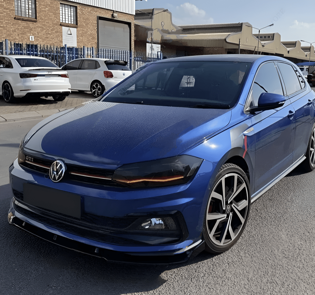 Lame avant splitter pare-choc pour VW POLO 6 AW (2017 à 2024)