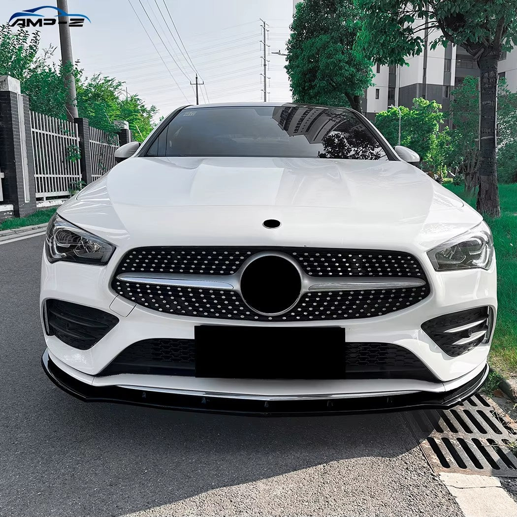 Lame avant Splitter Pare-choc Avant pour Mercedes CLA C118 - 2019 à 2025