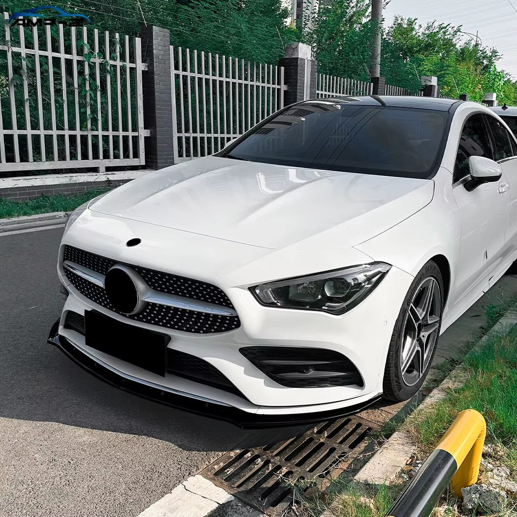 Lame avant Splitter Pare-choc Avant pour Mercedes CLA C118 - 2019 à 2025