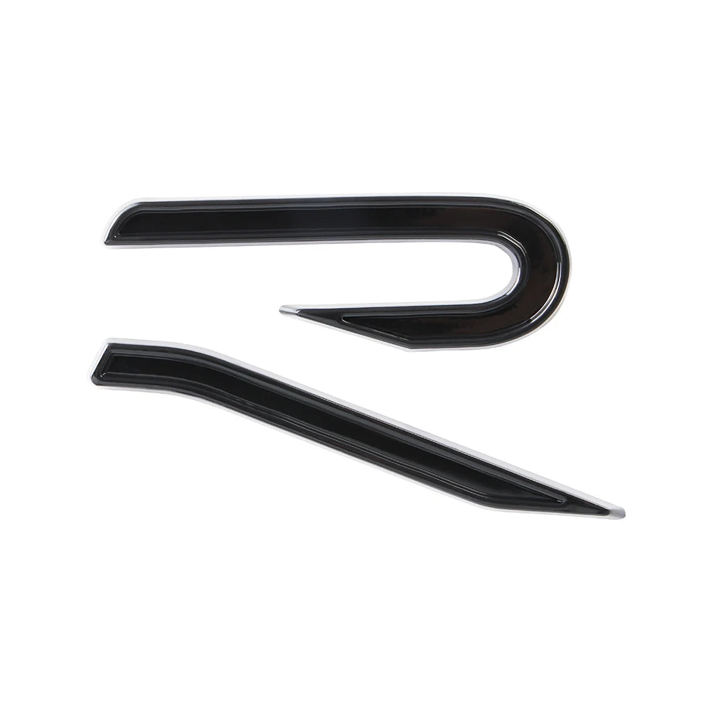 Logo Golf 8 R badge de coffre - Noir, Bleu, Chrome, Rouge