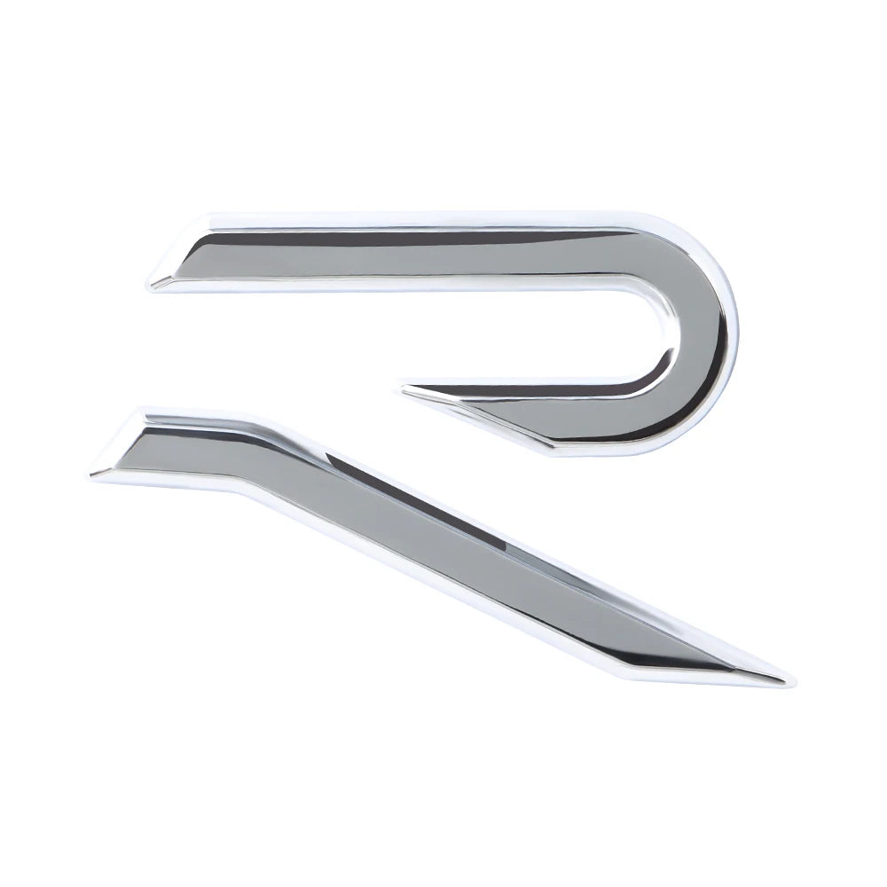 Logo Golf 8 R badge de coffre - Noir, Bleu, Chrome, Rouge