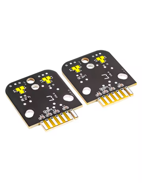 Modules LED DRL Angel Eyes Jaunes look CSL pour BMW X4 G02 (2018 à 2024)