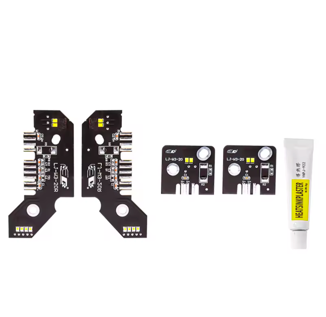 Modules LED DRL Jaunes look CSL Angel Eyes pour BMW Série 4 G22 / M4 G82 (2020 à 2024)