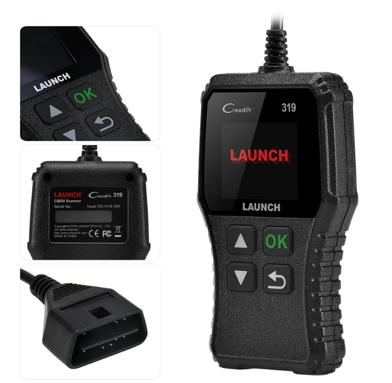 Valise de Diagnostic Automobile OBD2 LAUNCH X431 CR319 – Lecteur et Effaceur de Codes Défaut