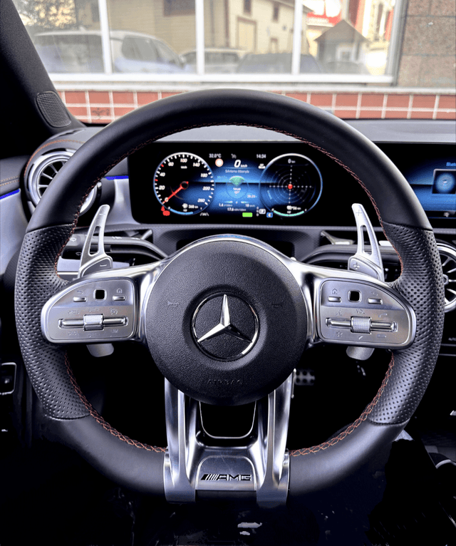 Palettes au volant Mercedes-Benz Classe C W205 C205 (2014-2021)
