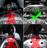 Palettes au volant Performance pour Mercedes-Benz CLA C118 (2019 - 2025)