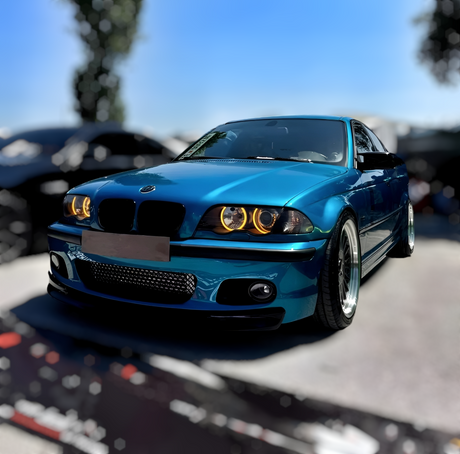 Kit LED Angel eyes pour bmw serie 3 et M3 E46 Xenon