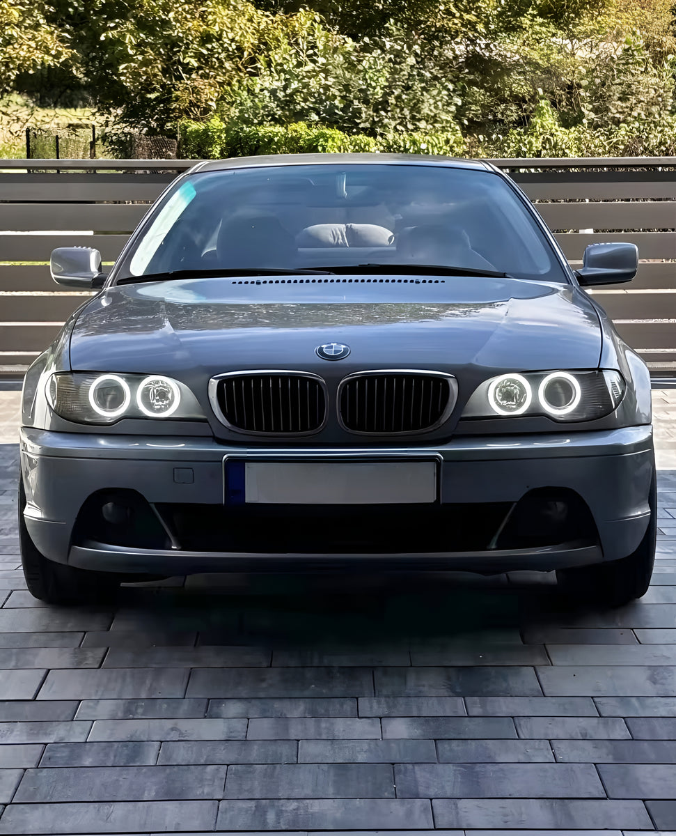 E46 angel eye BMW 3 Series E46 V1 DTM LED Angel Eye Kit