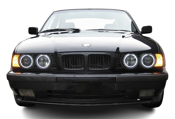 Phares Angel Eyes Anneaux LED pour BMW Série 5 E34 (1988 à 1996)