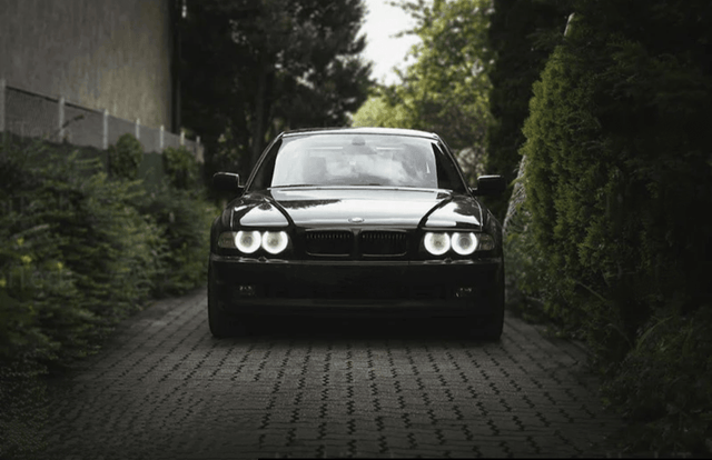 Phares Angel Eyes Anneaux LED pour BMW Série 7 E38 (1994 à 2001)