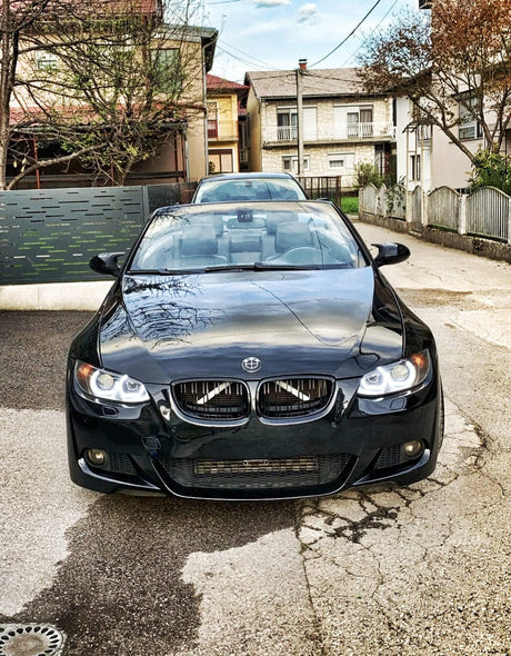 Phares Angel Eyes DTM Anneaux LED pour BMW Série 3 Coupé E92 E93 (2005 - 2012)