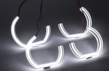 Phares Angel Eyes DTM Anneaux LED pour BMW Série 3 Coupé E92 E93 (2005 - 2012)