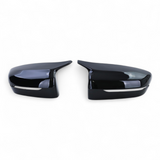 Coques de rétroviseurs type M Performance noires brillantes pour BMW Série 4 G22 (2020 - Aujourd'hui)