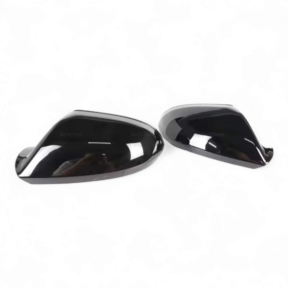 Coques de rétroviseurs noires brillantes pour Audi A7 C7 (2013 - 2018)