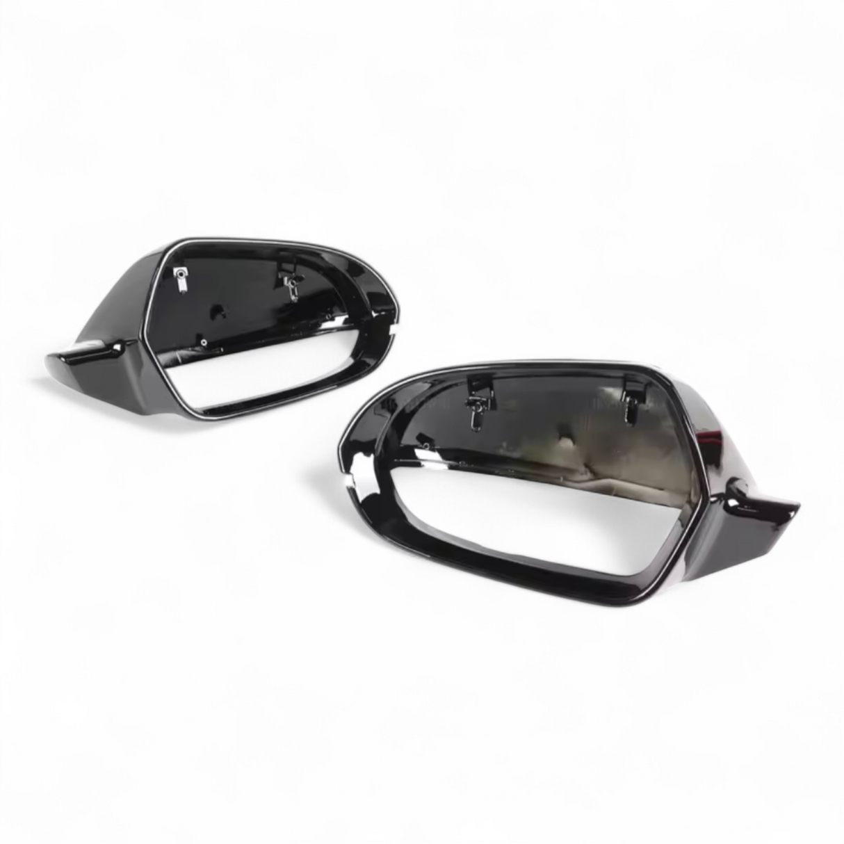 Coques de rétroviseurs noires brillantes pour Audi A7 C7 (2013 - 2018)