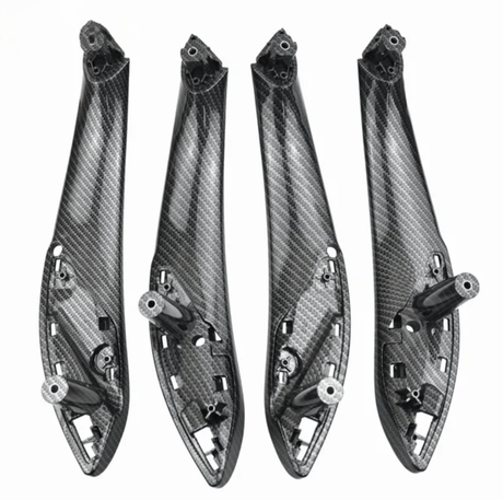 Poignées de portes intérieures carbone pour BMW Série 3 F30 et Série 4 F32 (2014 - 2020)