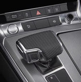 Pommeau Sélecteur de Levier de Vitesse en Cuir Perforé – Audi Q8 et RSQ8 (2018–2023)