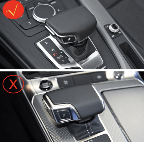 Pommeau Sélecteur de levier de vitesse Carbone pour Audi A5 B9 (2017 - 2021)