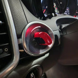 Insert de clé peint pour clé mains libres Porsche