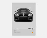Poster voiture Affiche voiture murale BMW Motorsport