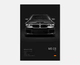 Poster voiture Affiche voiture murale BMW Motorsport
