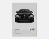 Poster voiture Affiche voiture murale BMW Motorsport